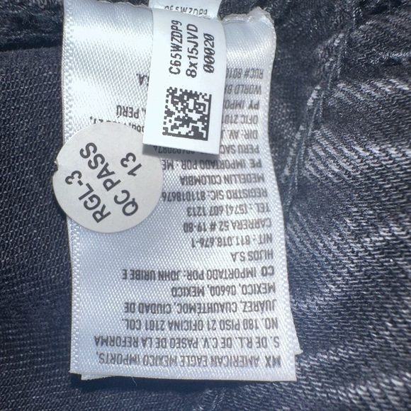 American Eagle Outfitters Charcoal Denim Jacket - Picture 4 of 6